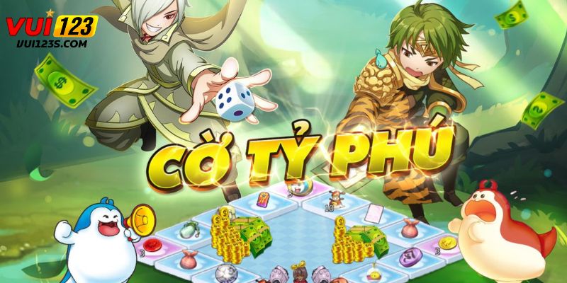 Cờ tỷ phú trực tuyến cực hot tại Vui123 Monopoly Live 3D đầy màu sắc